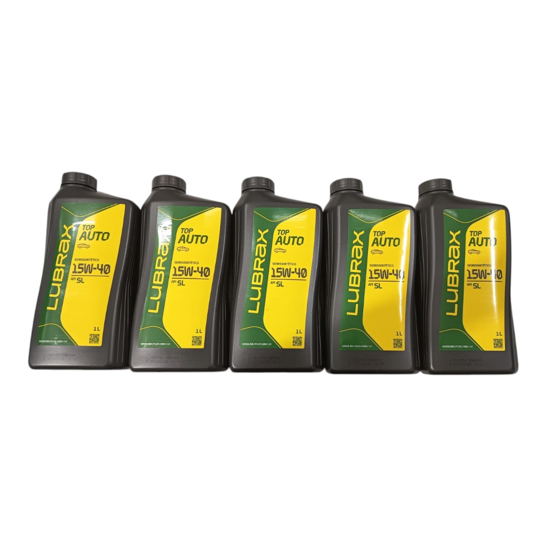 Óleo Lubrificante Motor 15w-40 Semissintético 1L 5 Unidades - Imagem 2