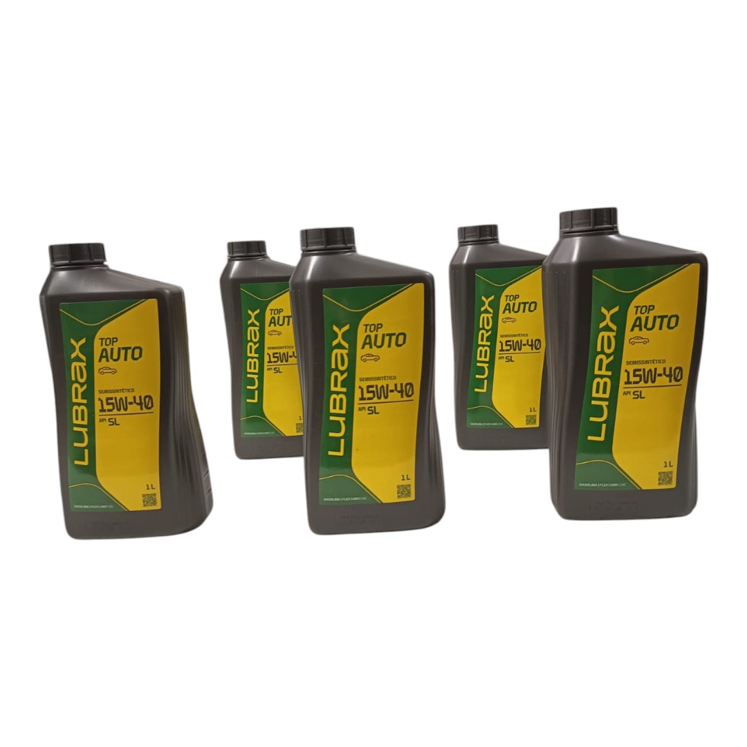 Óleo Lubrificante Motor 15w-40 Semissintético 1L 5 Unidades - Imagem 3